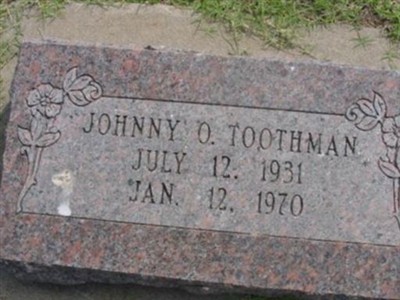 Johnny O. Toothman on Sysoon