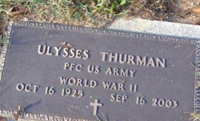 Johnny Ulysses Thurman on Sysoon