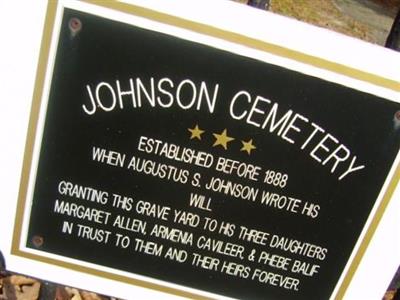 Johnson Cemetery on Sysoon