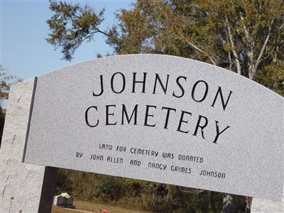 Johnson Cemetery on Sysoon