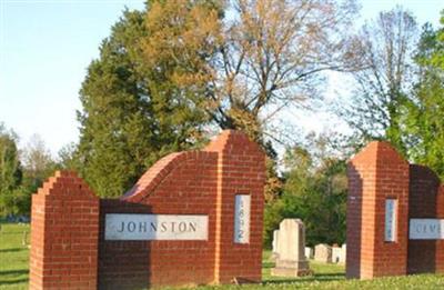 Johnston Cemetery on Sysoon