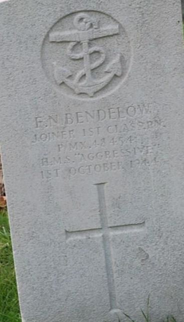 Joiner 1st Class F. N. Bendelow on Sysoon