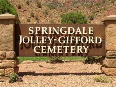 Jolley-Gifford Cemetery on Sysoon