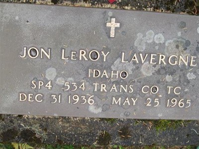 Jon LeRoy Lavergne on Sysoon