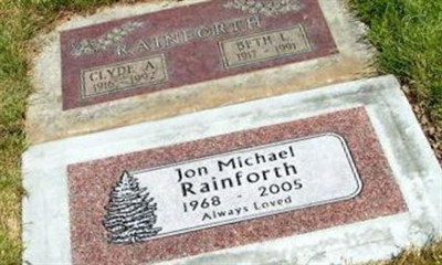 Jon Michael Rainforth on Sysoon