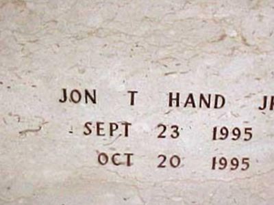 Jon T. Hand, Jr on Sysoon