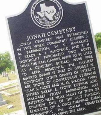 Jonah Cemetery on Sysoon