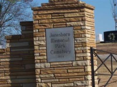 Jonesboro Memorial Park Cemetery on Sysoon