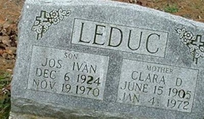 Jos. Ivan LeDuc on Sysoon