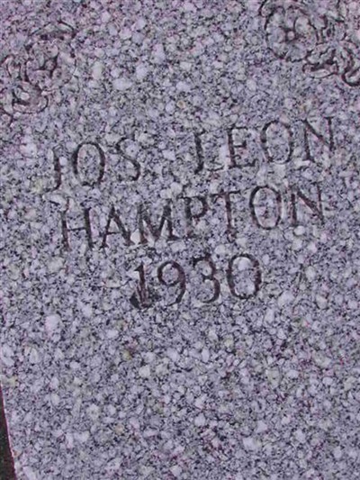 Jos. Leon Hampton on Sysoon