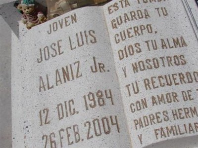 Jose Luis Alaniz, Jr on Sysoon