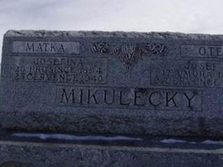 Josef Mikulecky on Sysoon