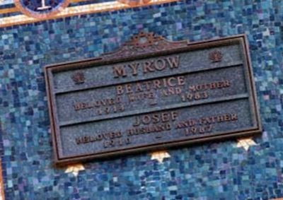 Josef Myrow on Sysoon