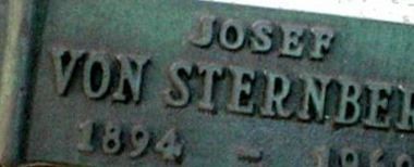 Josef Von Sternberg on Sysoon