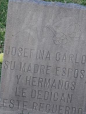 Josefina Carlos Arrieta on Sysoon
