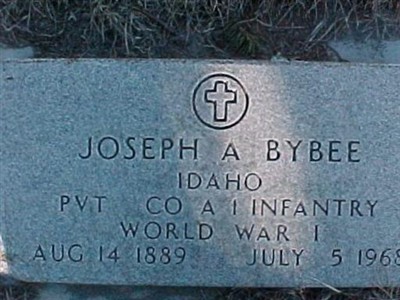 Joseph A Bybee on Sysoon