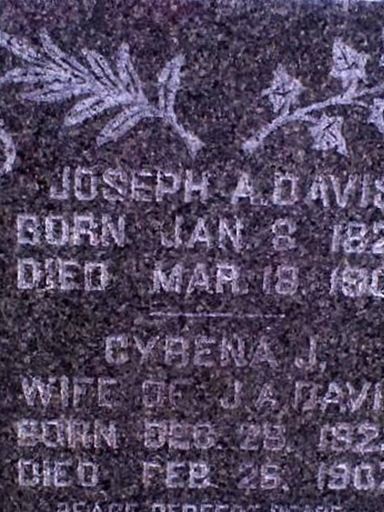 Joseph A. Davis on Sysoon