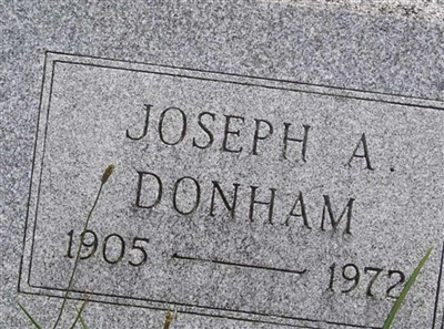 Joseph A Donham on Sysoon