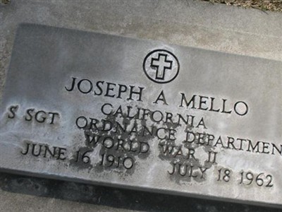 Joseph A Mello on Sysoon