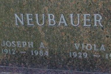 Joseph A Neubauer on Sysoon