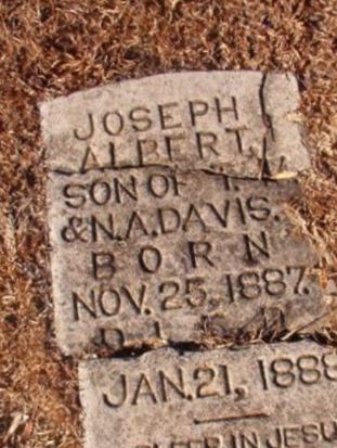 Joseph Albert Davis on Sysoon