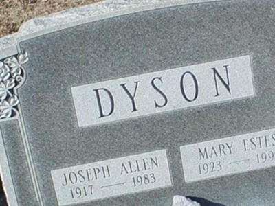Joseph Allen Dyson on Sysoon