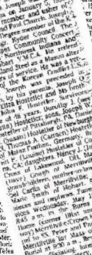 Joseph Allen Hostetler on Sysoon