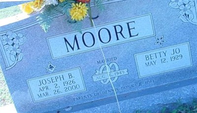 Joseph B Moore, Find a grave on Sysoon Joseph B Moore on Sysoon