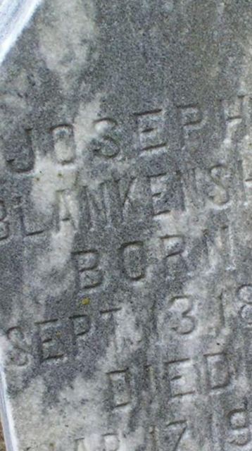 Joseph Blankenship on Sysoon