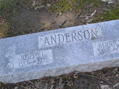 Joseph C. Anderson on Sysoon
