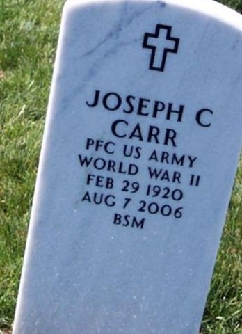 Joseph C Carr on Sysoon