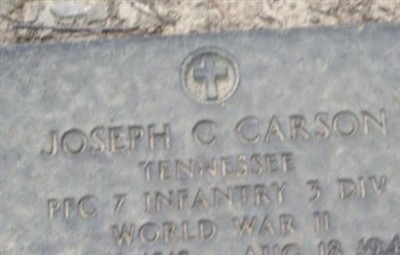 Joseph C. Carson on Sysoon
