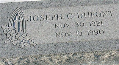Joseph C. Dupont, Sr on Sysoon