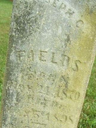 Joseph C Fields on Sysoon