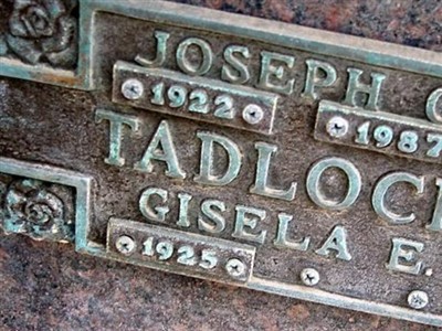 Joseph C Tadlock on Sysoon