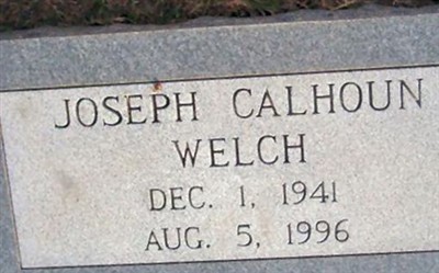 Joseph Calhoun Welch on Sysoon