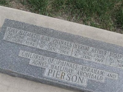 Joseph Cecil Pierson on Sysoon