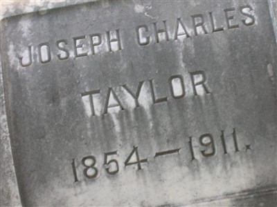 Joseph Charles Taylor on Sysoon