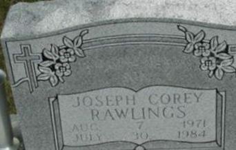 Joseph Corey Rawlings on Sysoon