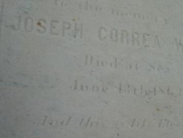 Joseph Correa Walsh on Sysoon