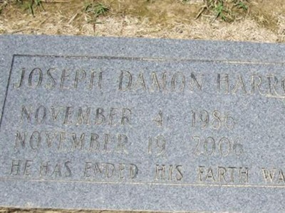 Joseph Damon Harrod on Sysoon