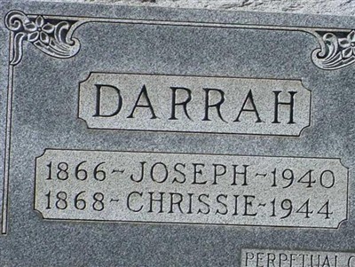 Joseph Darrah on Sysoon