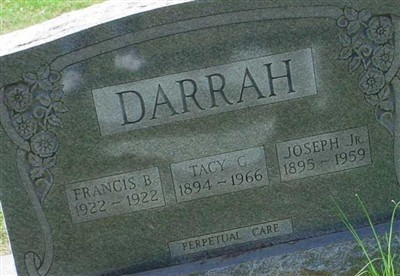 Joseph Darrah, Jr on Sysoon