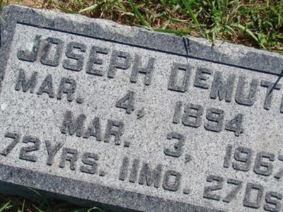 Joseph DeMuth on Sysoon