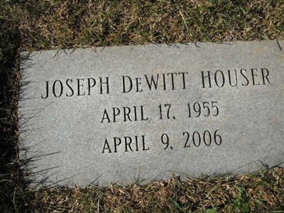 Joseph DeWitt Houser on Sysoon