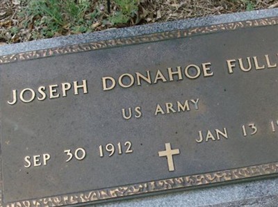 Joseph Donahoe Fuller on Sysoon