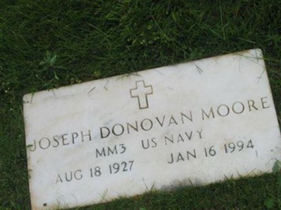 Joseph Donovan Moore on Sysoon