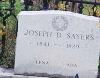 Joseph Draper "J.D." Sayers on Sysoon