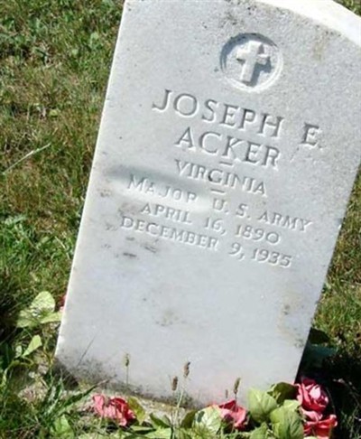 Joseph E Acker on Sysoon