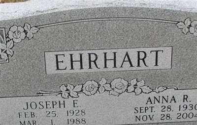Joseph E Ehrhart on Sysoon
